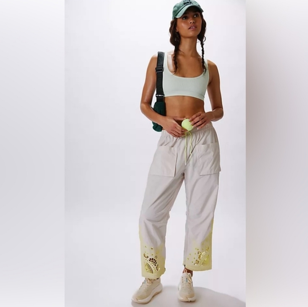 FREE PEOPLE Fly By Night Embroidered Pants NWT Medium - Picture 3 of 12